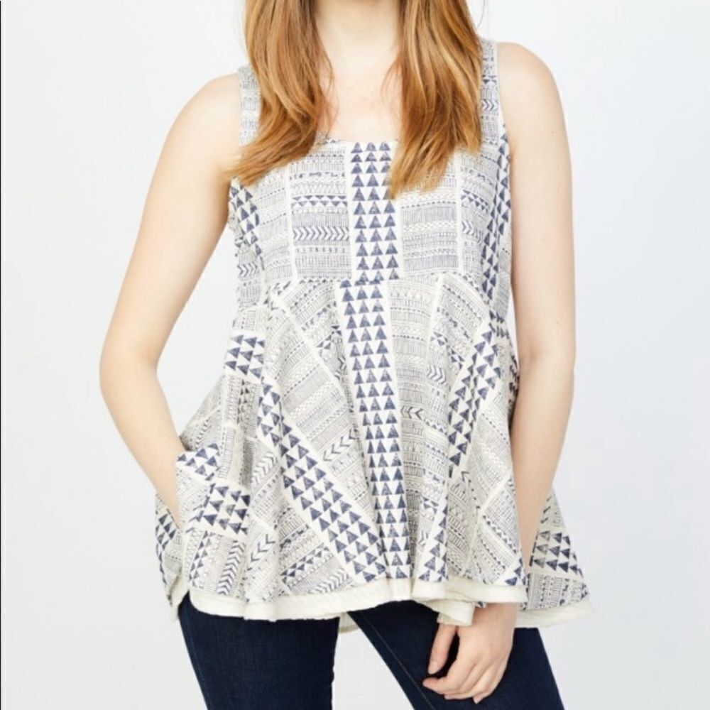 NWT RD & Koko peplum top. Small